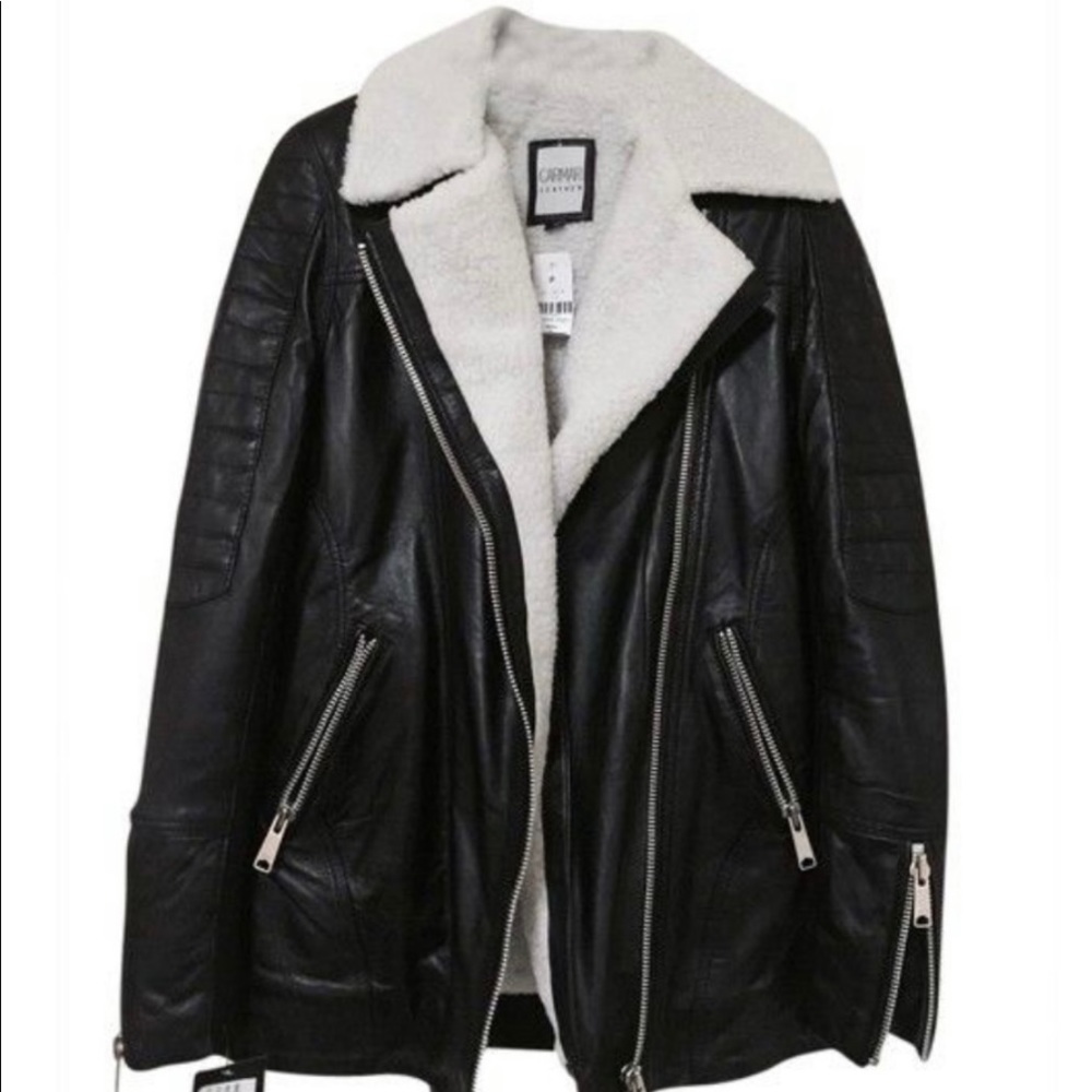 LF carmar leather jacket